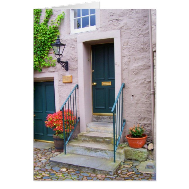 Dörr i St. Andrews Hälsningskort (Framsidan)