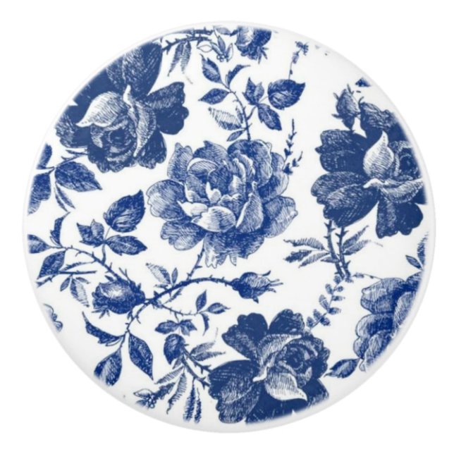 Dörr-/lådfällor, blå ro knopp (Framsidan)