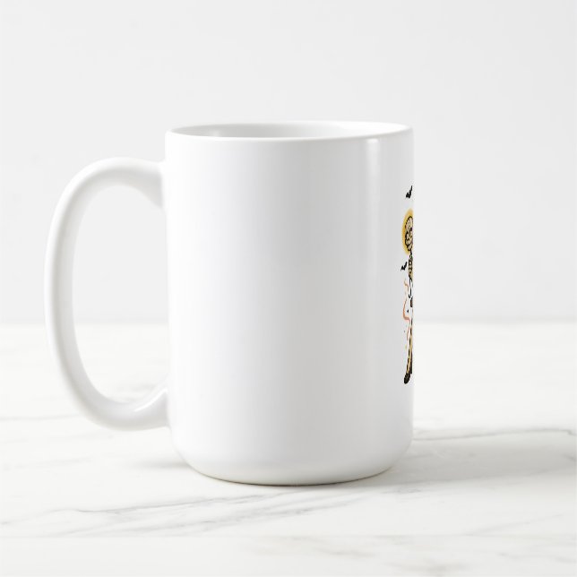 Dörr med fast topp - Creepy Cute Halloween Kaffemugg (Vänster)