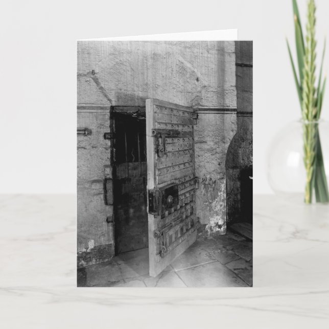 Dörr till det Newgate fängelset Kort (Framsida)