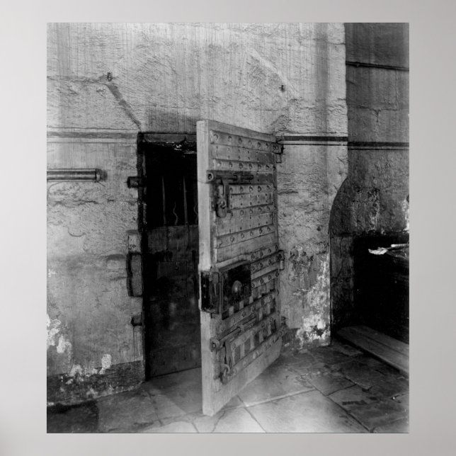 Dörr till fängelset i Newgate Poster (Framsidan)