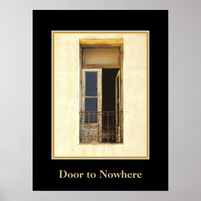 Dörr till Nowhere i Buenos Aires Poster (Framsidan)