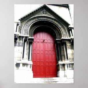 Dörr till Sacre Coeur Poster