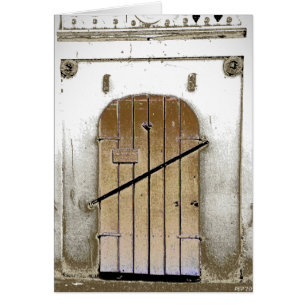 Dörrar #1 hälsningskort