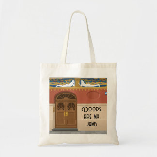 Dörrar Är Min Jamb | Färgblock Art Nouveau Tygkasse