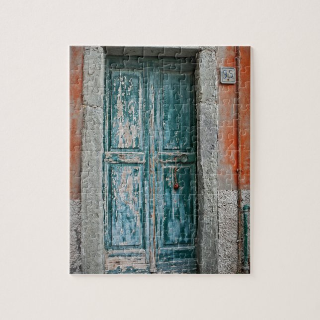 Dörrar av italien - Cinque Terre - 8x10 - 110 PC Pussel (Vertikal)