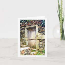 Dörrar från Cinquen Terre noterar kortet Kort