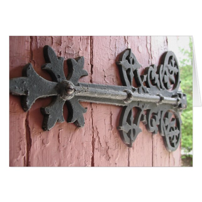 Dörrar Hälsningskort (Framsidan Horizontal)