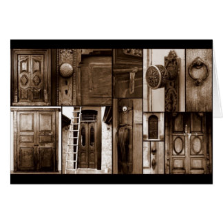 Dörrar Hälsningskort