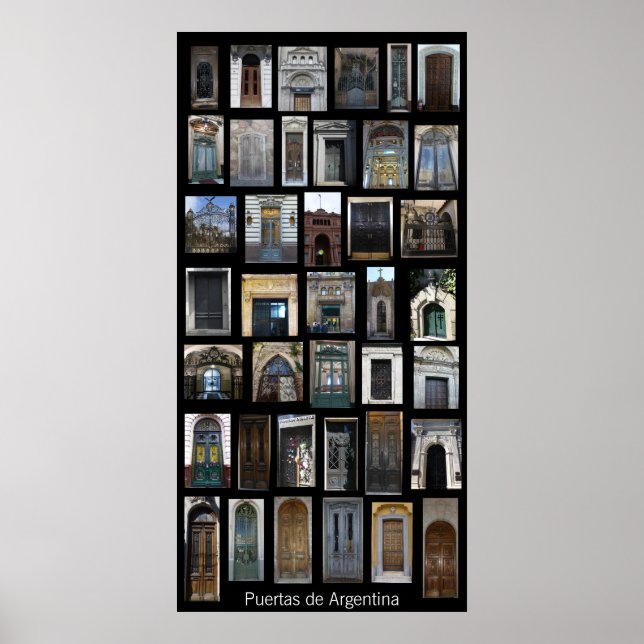 Dörrar i Argentina Poster (Framsidan)