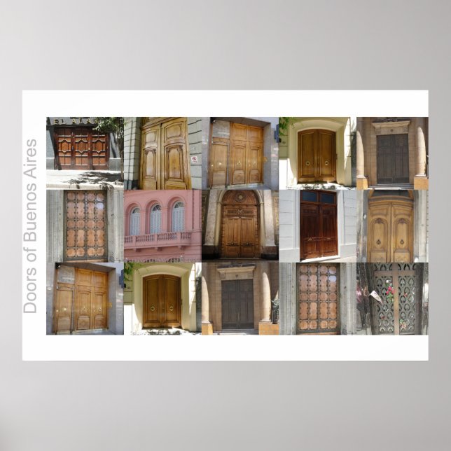 Dörrar i Buenos Aires Poster (Framsidan)