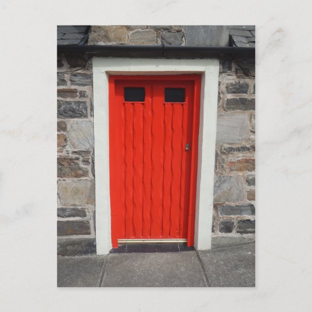 Dörrar i Cullen, Moray, Skottland Vykort (Framsida)