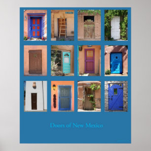 Dörrar i New mexico Poster