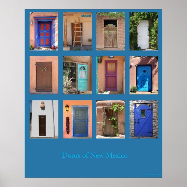 Dörrar i New mexico Poster (Framsidan)