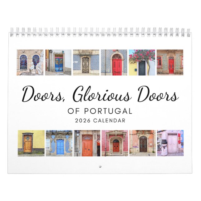 Dörrar i Portugal 2026 Kalender (Omslag)