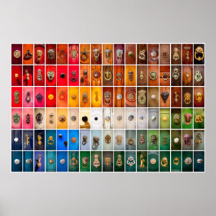 Dörrar på Malta Poster