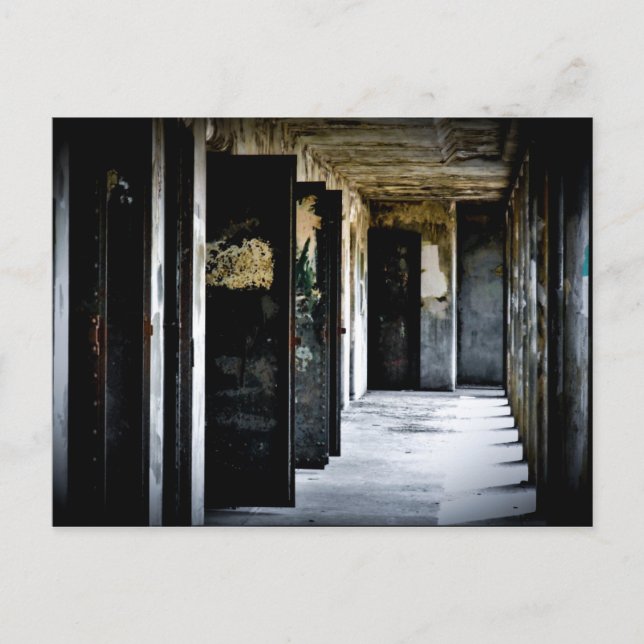 Dörrar till det förflutna vykort (Framsida)