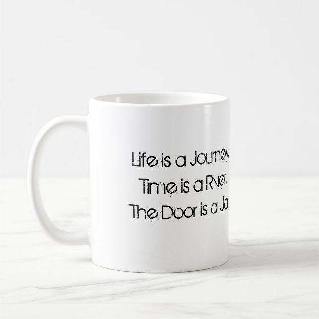 Dörren är en burk kaffemugg (Vänster)