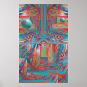 Dörren är öppen - Ken Gage Surreal Art Poster