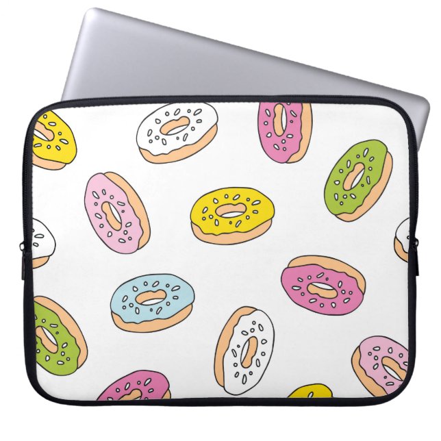 Dörren gör mönster sömlös design. laptop fodral (Framsidan)