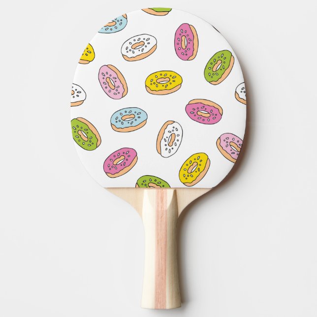 Dörren gör mönster sömlös design. pingisracket (Framsidan)