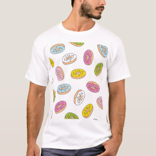 Dörren gör mönster sömlös design. t shirt