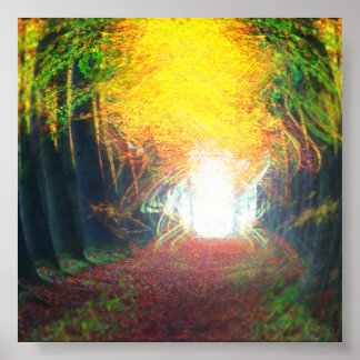 Dörren innanför poster