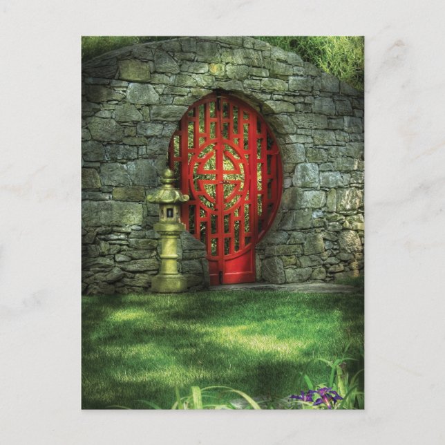 Dörren - Måne grind Vykort (Framsida)