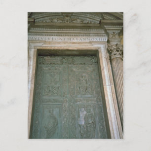 Dörren på St Peter's Basilica Vykort