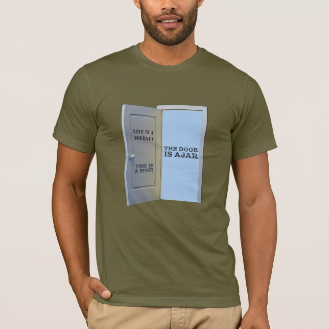 Dörren står på glänt t shirt (Framsida)