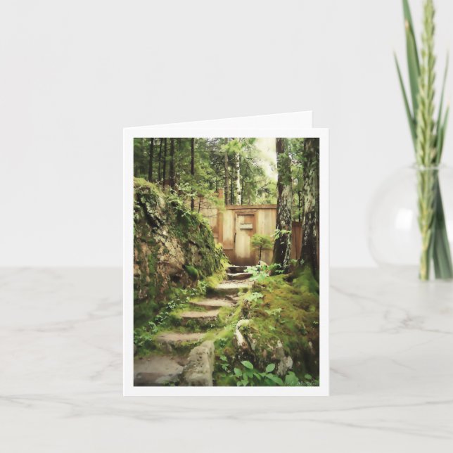 Dörren till Eliot Mountain Kort (Framsida)