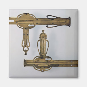 Dörrhandtag, 1898-99 magnet