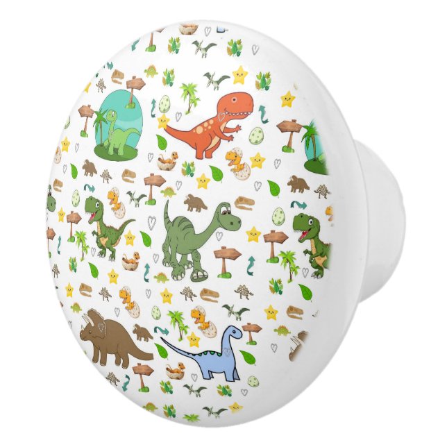 Dörrhandtag Dinosaurie  Knopp (Höger)