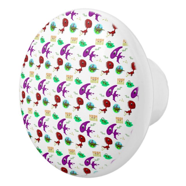 Dörrhandtag Dinosaurie  Knopp (Höger)