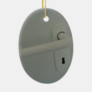 dörrhandtag julgransprydnad keramik