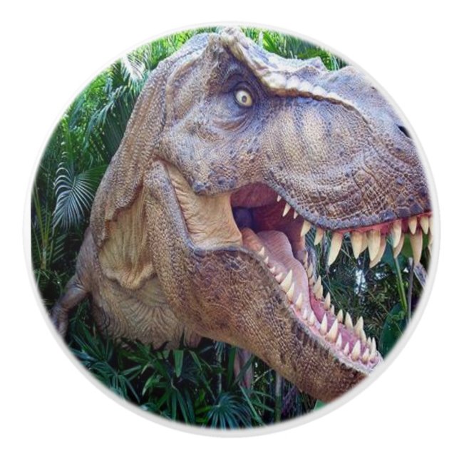 Dörrhandtagsdinosaurie Knopp (Framsidan)