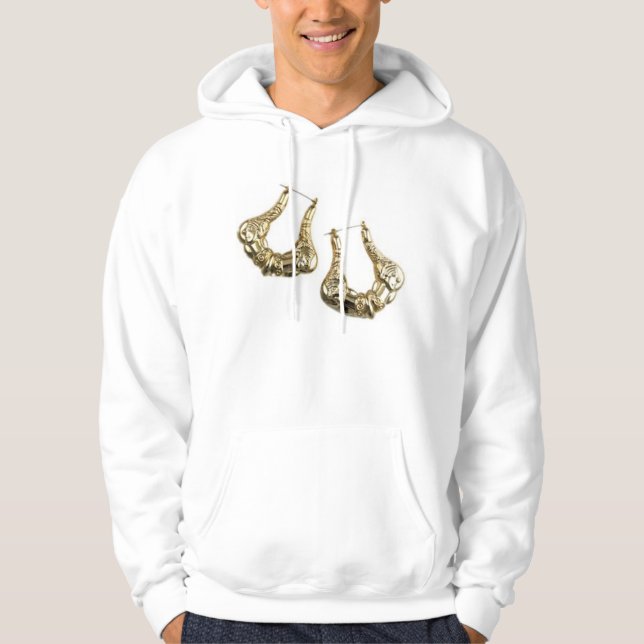 DörrknackareHoodie Sweatshirt Med Luva (Framsida)
