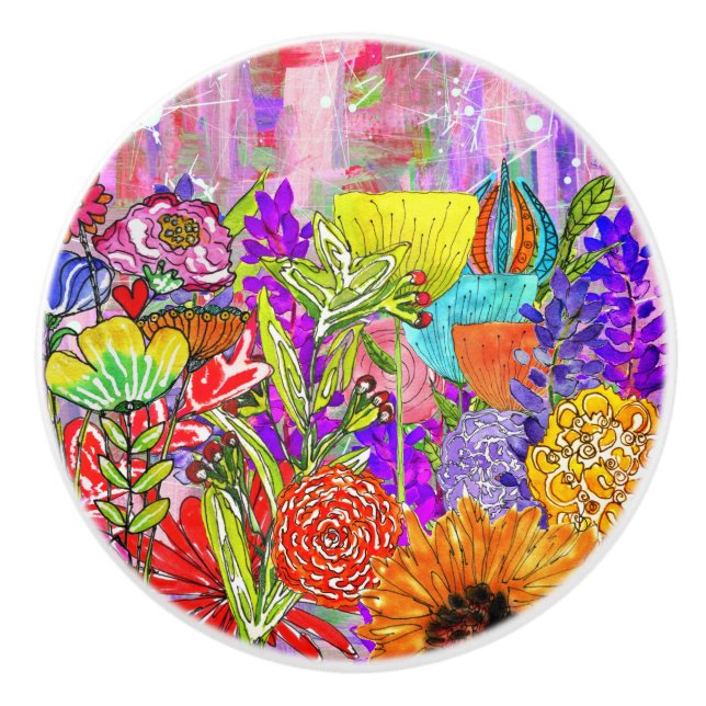 Dörrknapp för vit och färglös blomma knopp (Framsidan)