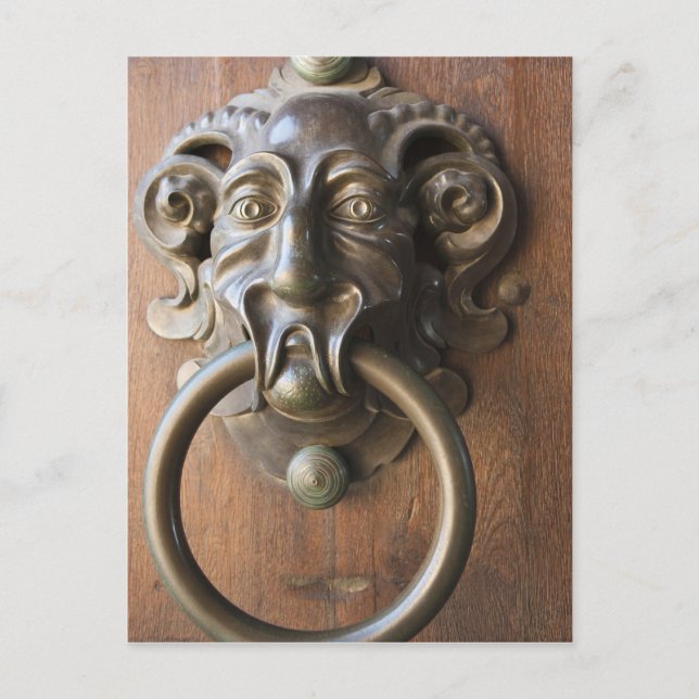 Dörrknapp vid Neue Residenz Vykort (Framsida)