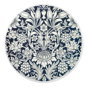 Dörrknutor - Blå vit solros och Viner Knopp