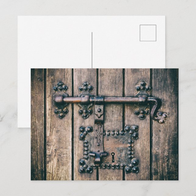 Dörrlås för Nossa Senhora da Pena Church Vykort (Fram/baksida)