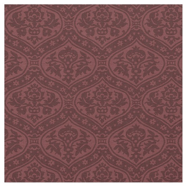 Dörrmaskin,  Renaissance, Claret Red Tyg (Närbild)