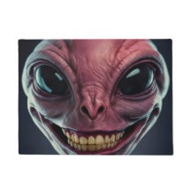 Dörrmat med främmande motiv.