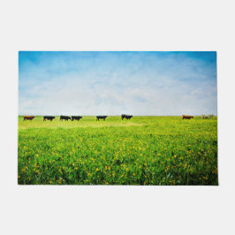 Dörrmatta ", tills korna kommer hem ",