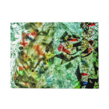 Dörrmattvita abstrakter återvunna plastmotiv