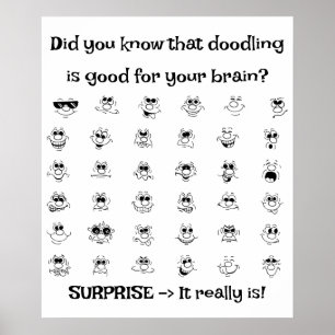 Dörrning är Bra för hjärnan Poster