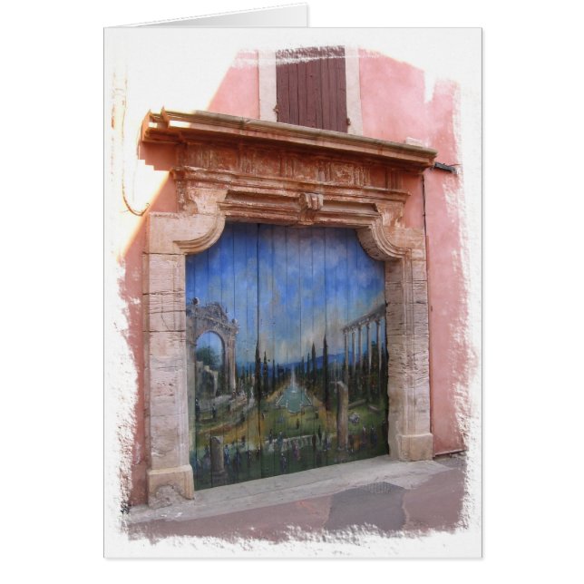 Dörröppning i Roussillon OBS Kort (Framsidan)