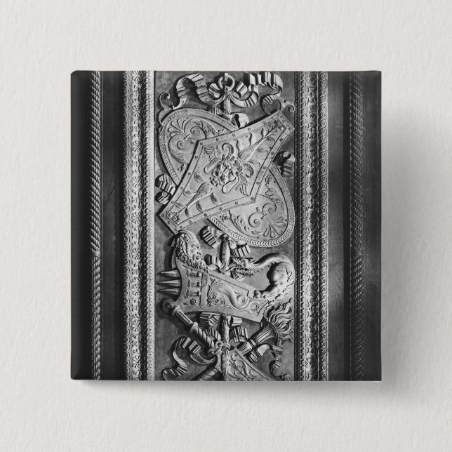 Dörrpanel, Henri II stil, c.1556 Knapp (Framsida)