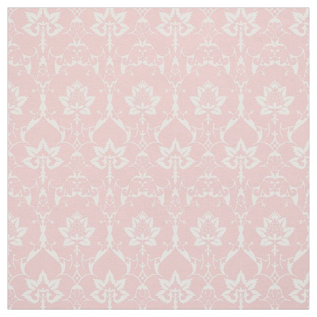 Dörrskada,  Renaissance, känslig Rosa Tyg (Provkarta)