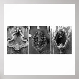 Dörrskåp, Barcelona Poster